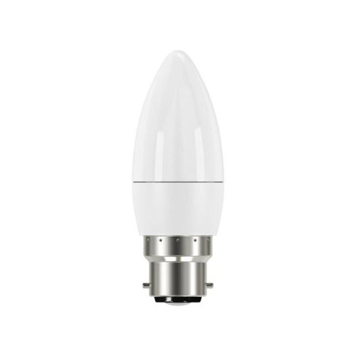 Energizer LED BC (B22) Opal Candle Non-Dimmable Bulb, Warm White 250 lm 3.3W 
