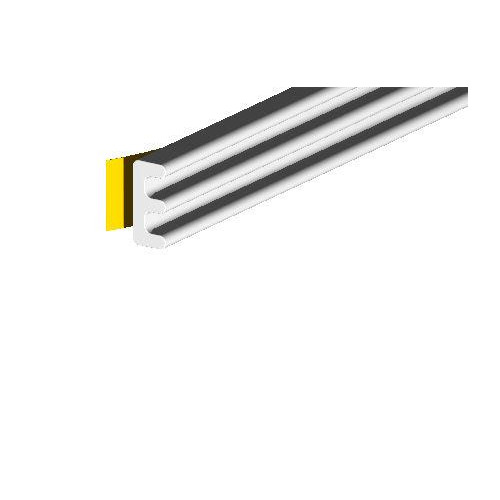 KG DRGHT EXCLDR E-STRIP WHITE 9MM