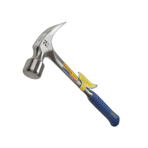 Estwing E3/24S Straight Claw Framing Hammer - Vinyl Grip 680g (24oz)