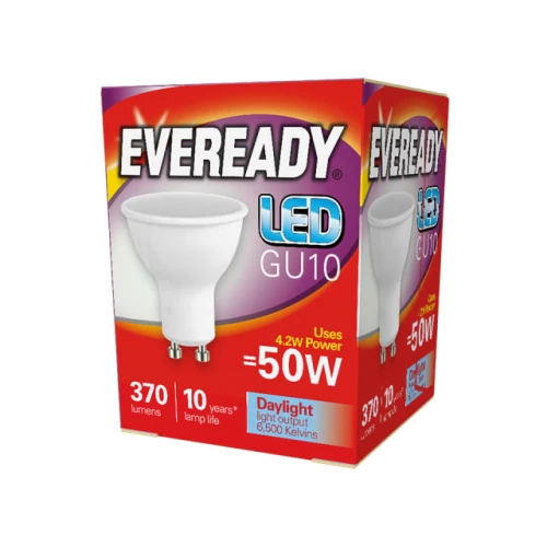 Eveready LED GU10 345lm Daylight