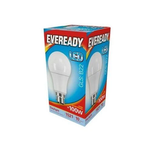 Eveready LED GLS Lightbulb 13.8W (100W) BC Warm White