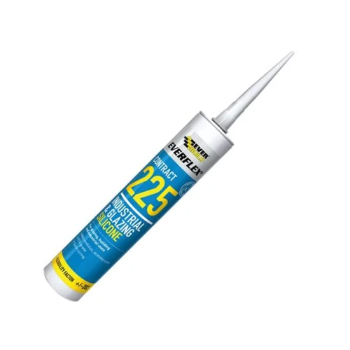 Everbuild Silicone Sealant 225 White C3 Tube