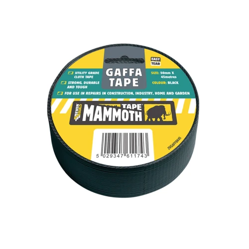 Everbuild Gaffa Tape 50mm x 45m Black