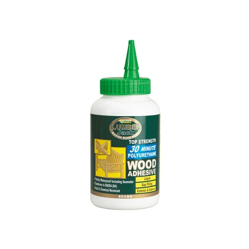 Everbuild Lumberjack 30min Polyurethane Wood Adhesive Liquid 750g
