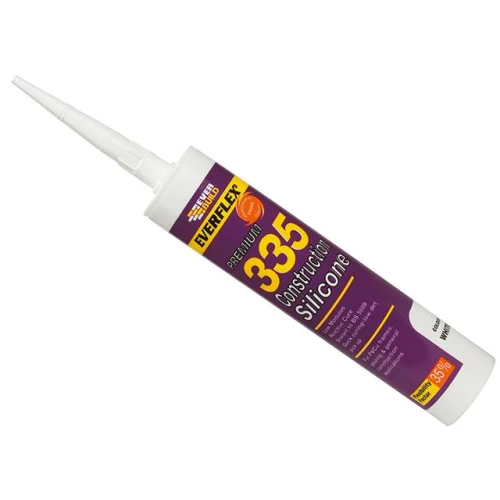 Everbuild Silicone Sealant 335 Translucent C3 Tube