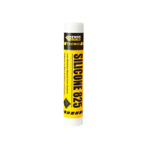 Everbuild Tecnic Silicone 825 Dark Anthracite 7016 380ml