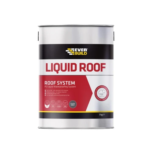 Everbuild Aquaseal Liquid Roof Slate Grey 7kg
