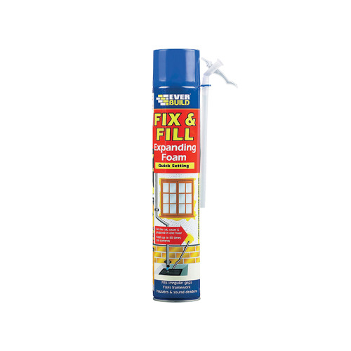 Everbuild Fix & Fill Expanding Foam Filler 750ml