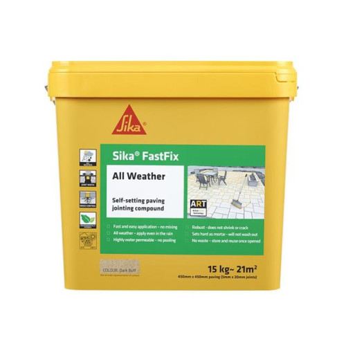 Sika Fastfix All Weather Dark Buff 15kg