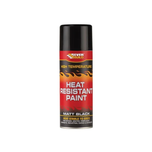 Everbuild Heat Resistant Paint Aerosol 400ml