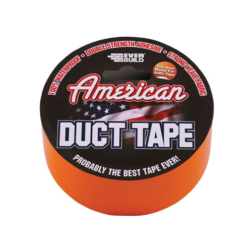 Everbuild American Duct Tape 50mm x 25m Orange