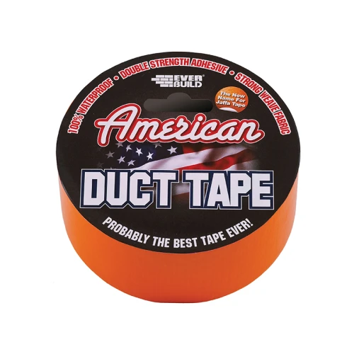 Everbuild American Duct Tape 50mm x 25m Orange