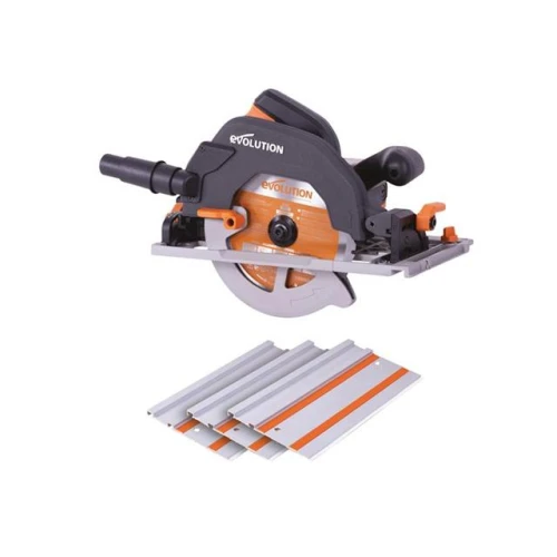 Evolution R185CCSX Circular Track Saw Kit 185mm 1600W 240V