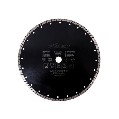 Evolution RAGEÂ® Diamond Blade, Segmented Rim 355 x 25.4mm