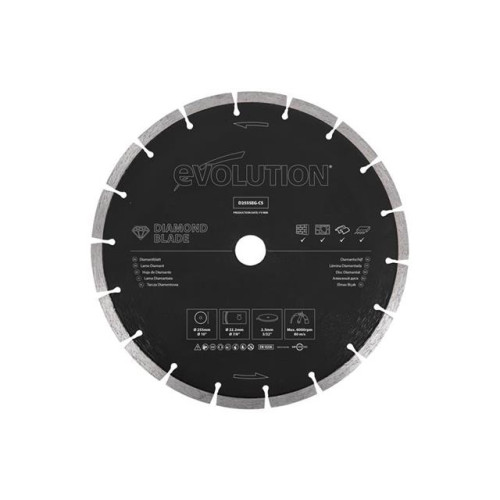 Evolution General Purpose Diamond Blade 255 x 22.2mm