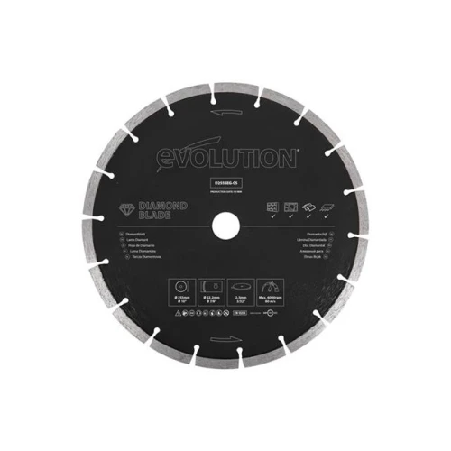 Evolution General Purpose Diamond Blade 255 x 22.2mm