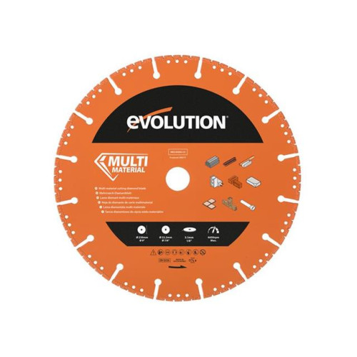 Evolution Multi-Material Diamond Demolition Disc Cutter Blade 230 x 22.2mm