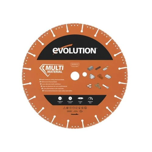 Evolution Multi-Material Diamond Demolition Disc Cutter Blade 300 x 22.2mm