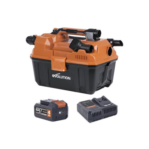 Evolution R11VAC-Li EXT Wet & Dry Vacuum Cleaner 18V 1 x 4.0Ah Li-ion