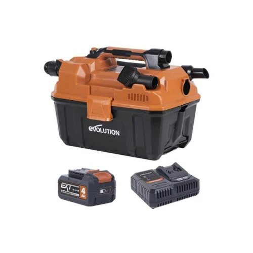 Evolution R11VAC-Li EXT Wet & Dry Vacuum Cleaner 18V 1 x 4.0Ah Li-ion