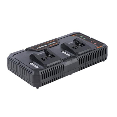 Evolution R18RCH-Li2 EXT Double Dock Rapid Charger 18V Li-ion