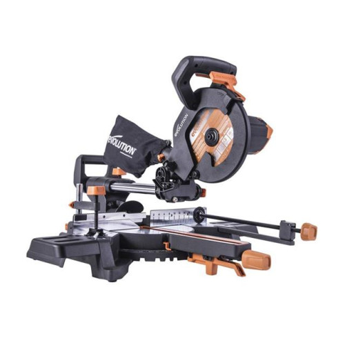 Evolution R210SMS-300+ Pro Multi-Material Sliding Mitre Saw 210mm 1500W 240V