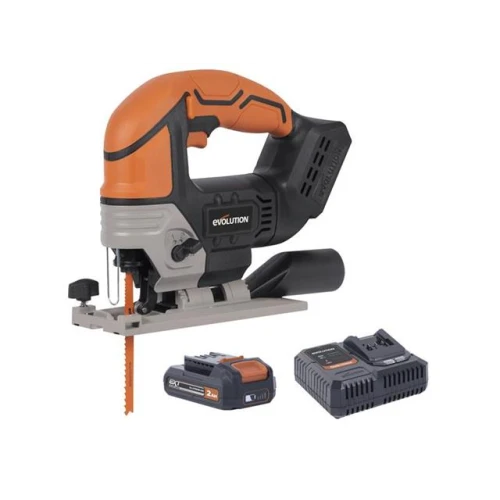 Evolution R90JGS-Li EXT Jigsaw 18V 1 x 2.0Ah Li-ion