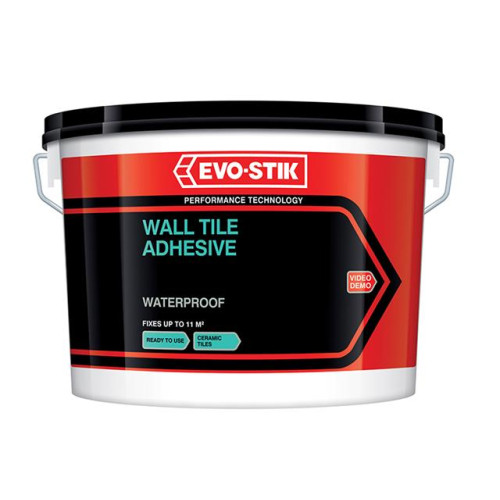 Evostick Tile A Wall Weatherproof Adhesive 1 Litre