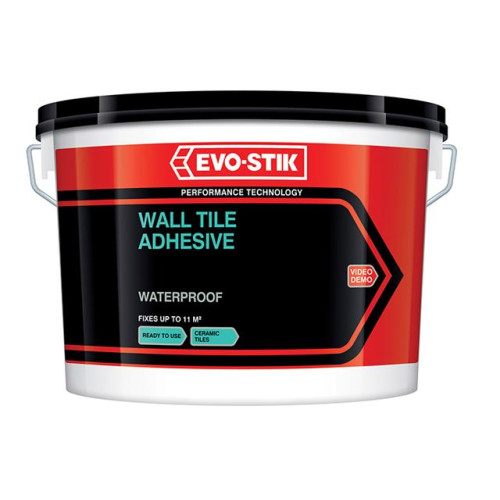 Evostick Tile A Wall Weatherproof Adhesive 10 Litre