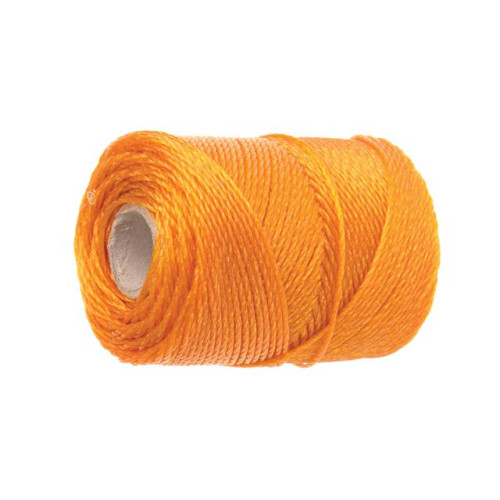 Faithfull 3100 Orange Polyethylene Brick Line 100m