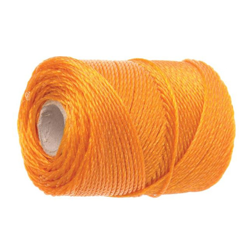 Faithfull 3250 Orange Polyethylene Heavy-Duty Brick Line 250m