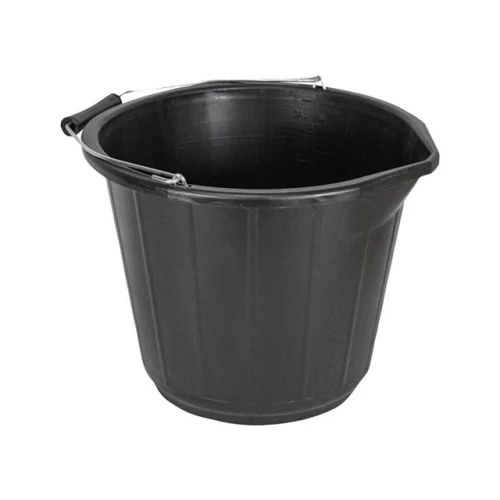 3 Gallon 14 Litre Bucket - Black