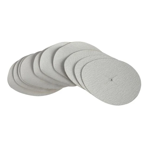 Faithfull Paper Sanding Disc 6mm X 125mm Assorted (Pack Of 10)