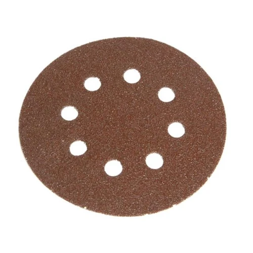 Faithfull Hook & Loop Sanding Disc 125mm DID3 Very Fine (Pack of 5)