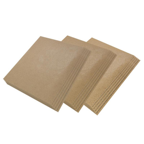 Faithfull Glasspaper Sanding Sheets 230 x 280mm Assorted (15)