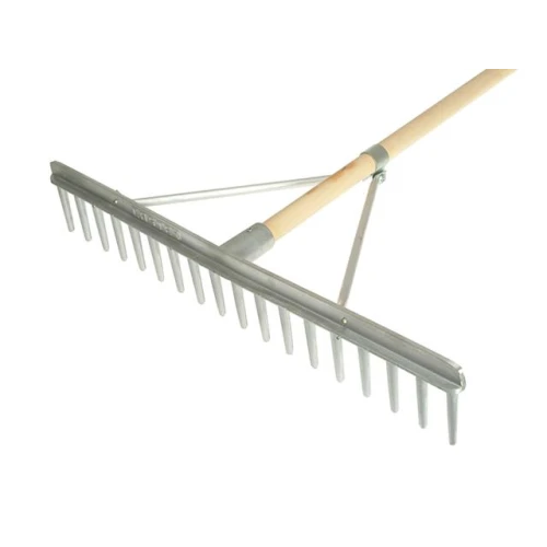 Faithfull Aluminium Landscape Rake Complete with Handle