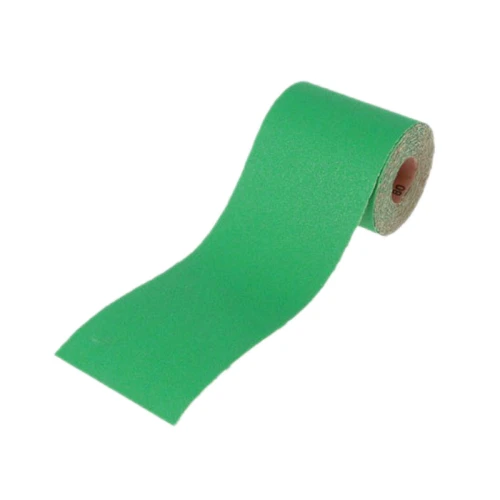 Faithfull Aluminium Oxide Paper Roll Green 100 mm x 50M 80G