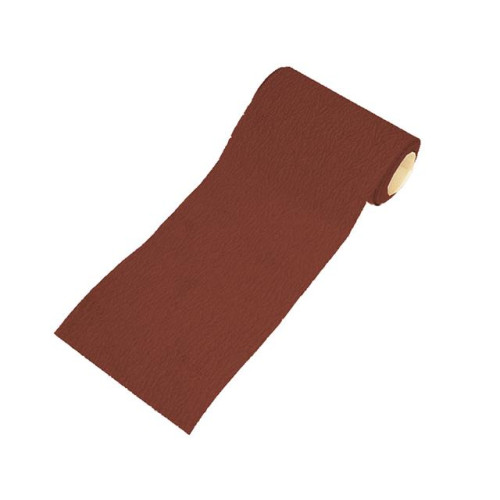 Faithfull Aluminium Oxide Paper Roll Red Heavy-Duty 115 mm x 5m 80G
