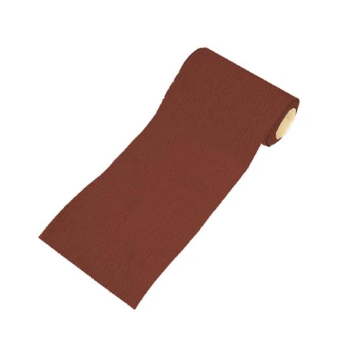Faithfull Aluminium Oxide Paper Roll Red Heavy-Duty 115 mm x 5m 80G