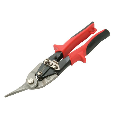 Faithfull Compound Aviation Snips - Red Left Cut