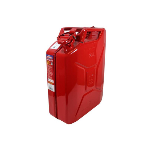 Faithfull Red Steel Jerry Can 20 litre