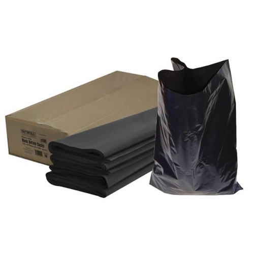 Faithfull Heavy-DutyÂ BlackÂ RefuseÂ SacksÂ (Pack 100)
