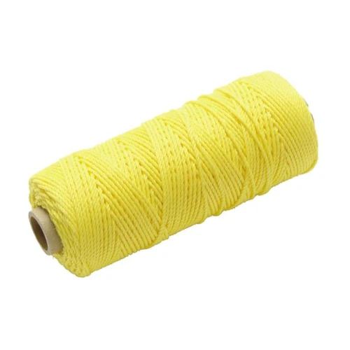 Faithfull Hi Vis Nylon Brick Line 105m - Yellow