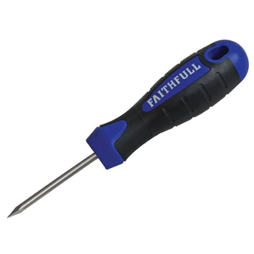 Faithfull Bradawl Square Shank Soft Grip Handle