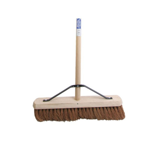 Faithfull Broom Soft Coco 45cm (18 in) + Handle & Stay