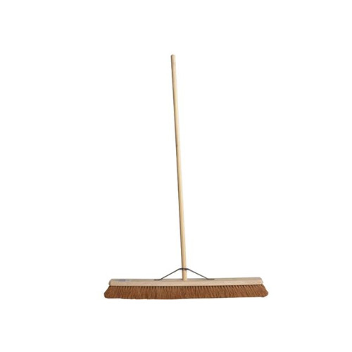 Faithfull Broom Soft Coco 90cm (36 In) + Handle & Stay