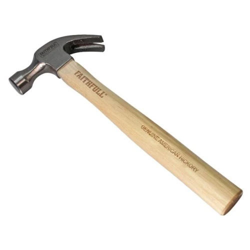 Faithfull Claw Hammer Hickory Shaft 567g (20oz)