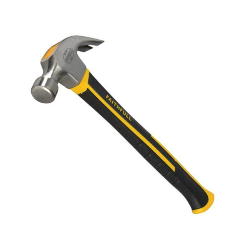 Faithfull Claw Hammer Fibreglass Handle 227g (8oz)