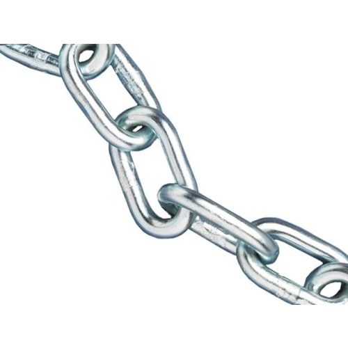 Faithfull Zinc Plated Chain 5mm - 25m Reel - Max load 160Kg