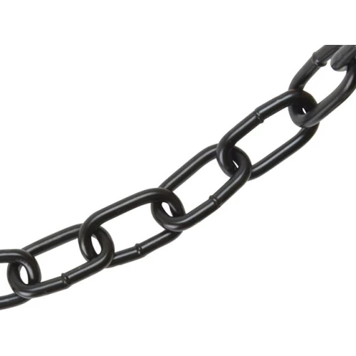 Faithfull Black Japanned Chain 5mm x 10m Box - Max load 160Kg